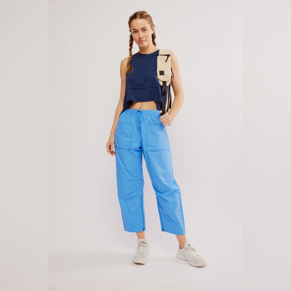 Free People Pants - FP MOVEMENT by FREE PEOPLE Fly by Night Pant in Riviera Blue